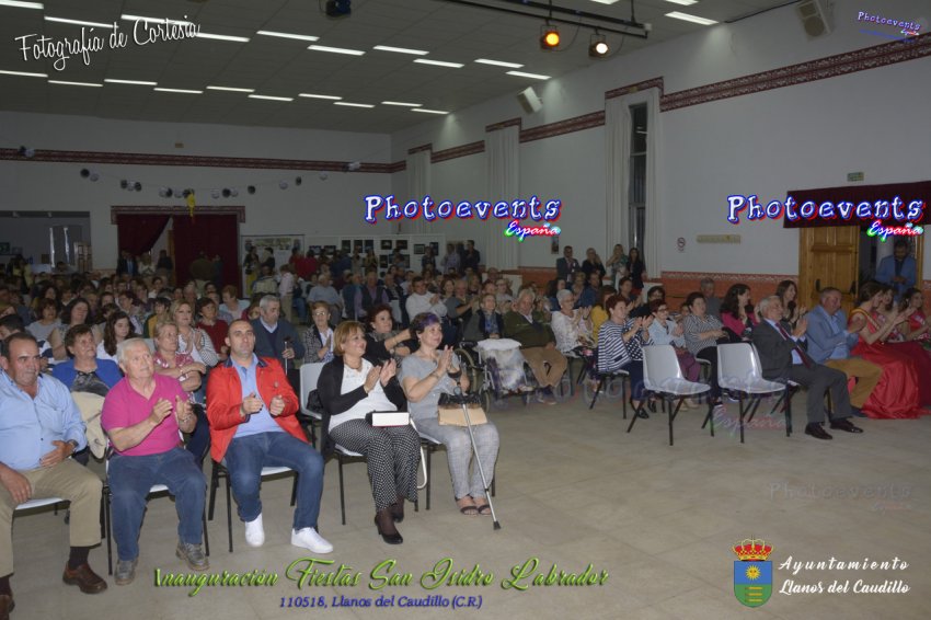 Inauguración de las Fiestas de San Isidro Labrador 2018 en Llanos del Caudillo